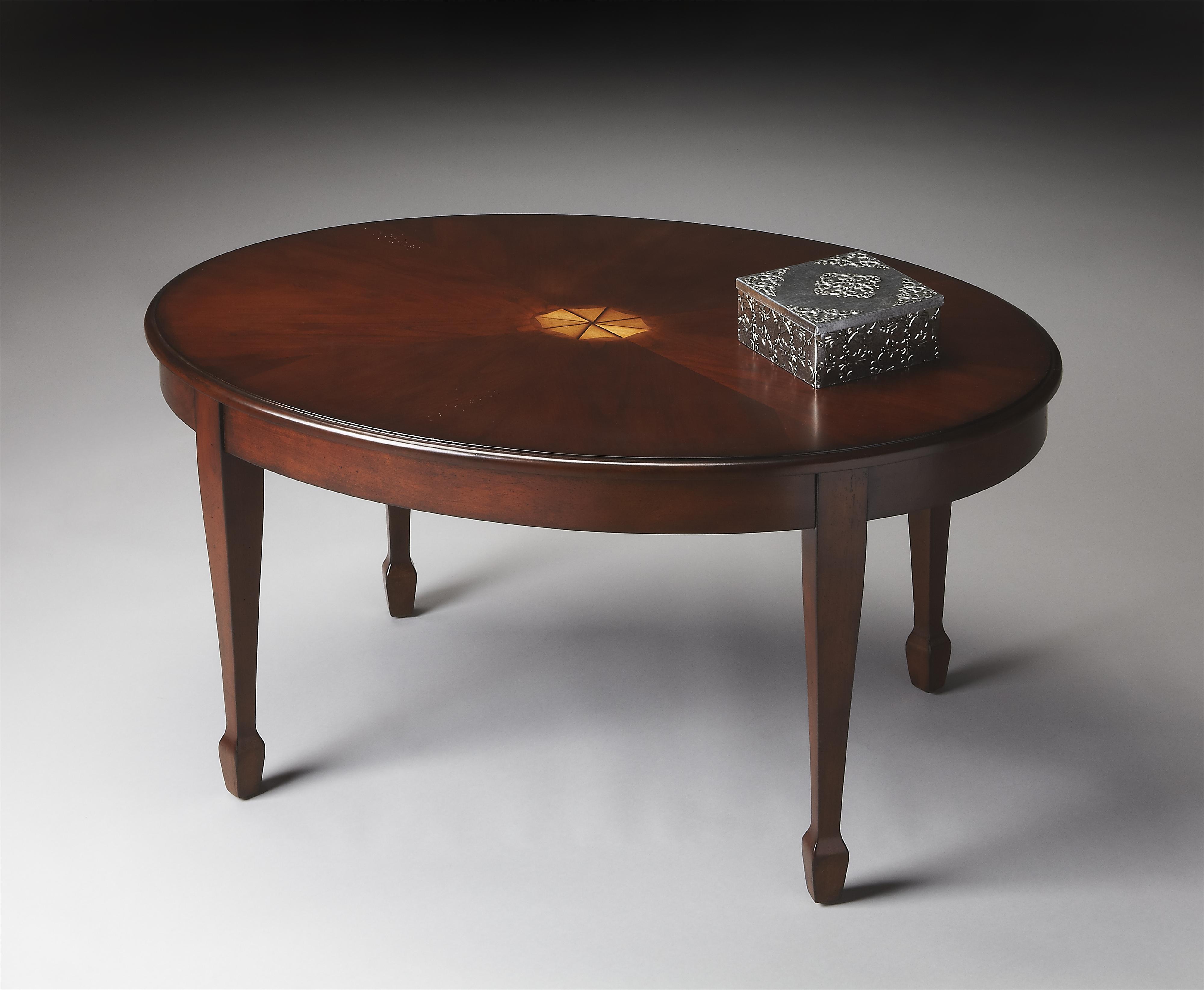 Butler Specialty Company Plantation Cherry Cocktail Table Jacksonville Furniture Mart